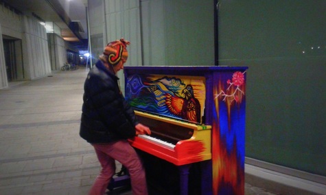 Street Piano Melbourne
